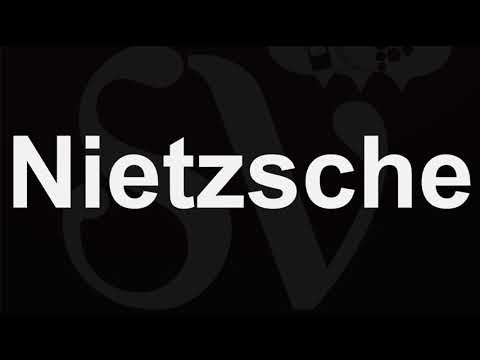 How to Pronounce Nietzsche