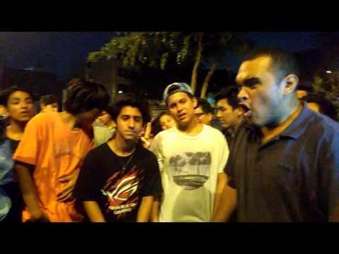 Batalla de los muertos audición Senati Final- Gino vs Barto