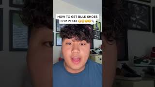How to get bulk shoes for retail 👟 #shorts