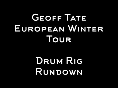Geoff Tate European Tour 2023: Drum Rig Rundown With Danny Laverde