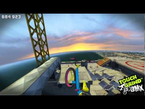 2,000,000 points on "Skyline" - Touchgrind BMX