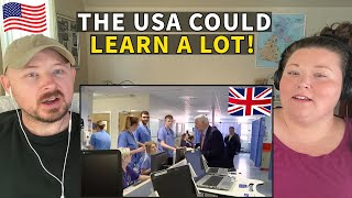 Americans React to the NHS - How The UK's Healthcare System Works