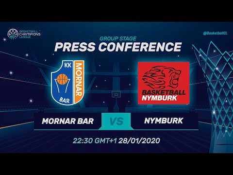 Mornar Bar v ERA Nymburk - Press Conference - Basketball Champions League 2019-20