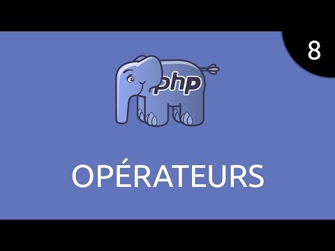 PHP 8 opérateurs