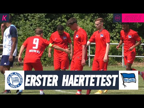 Torfestival zum Zuschauer-Comeback | Blau-Weiß 90 Berlin - Hertha BSC II (Testspiel)