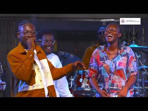 The band Fra! heat performance at the University of Education, Winneba