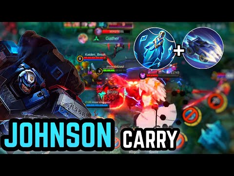 Johnson Gameplay | Non Stop Ganking | Mobile Legends