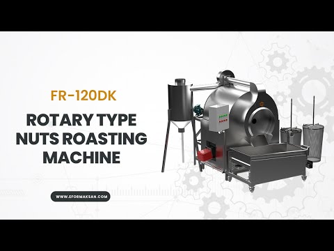 Ротационная печь для жарки семечек и орехов