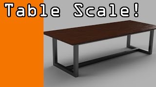 Fusion 360: Modeling a Dining Room Table! FF47