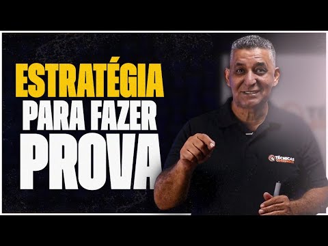 APRENDA UMA ESTRATÉGIA PARA FAZER UMA PROVA  |  Dicas para Concursos Públicos