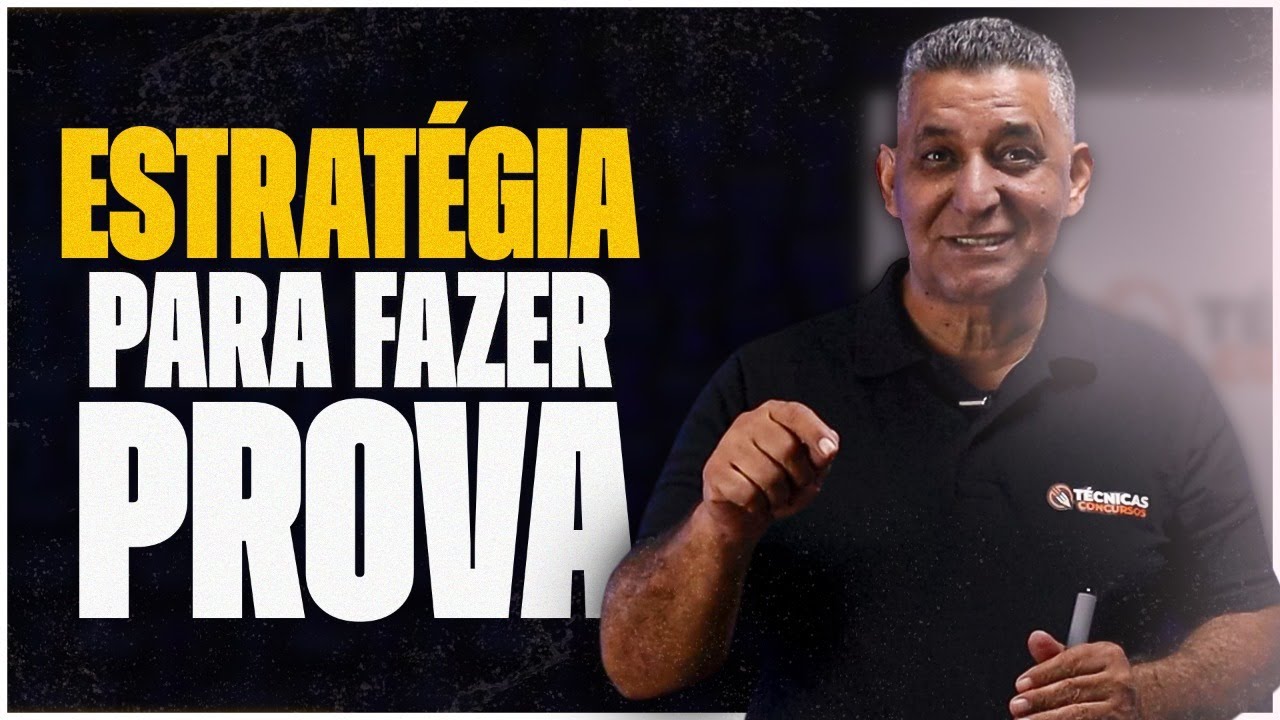 APRENDA UMA ESTRATÉGIA PARA FAZER UMA PROVA  |  Dicas para Concursos Públicos