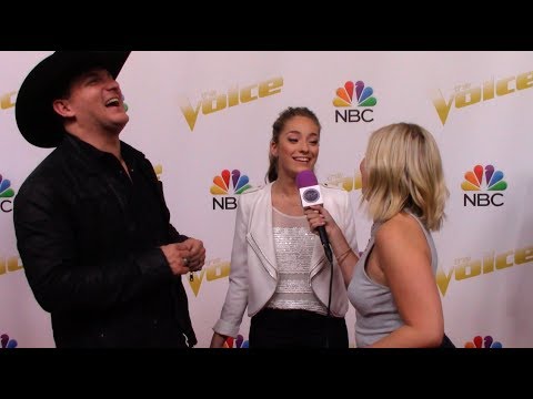 Brynn Cartelli, Kaleb Lee | Team Kelly Clarkson | The Voice Red Carpet Season 14