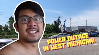 Crazy Grand Rapids, Michigan Massive Power Outage Experience!
