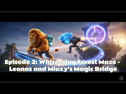 Episode 2: Whispering Forest Maze - Leonas and Miuxy's Magic Bridge