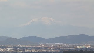 11月19日【びわ湖放送ニュース】伊吹山と比良山で初冠雪