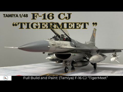 F-16 Fighting Falcon - Tamiya 1/48 Scale Model Aircraft