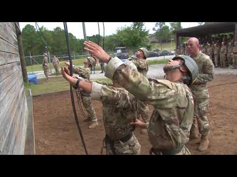 Fort Benning Recruits Take On Eagle Tower