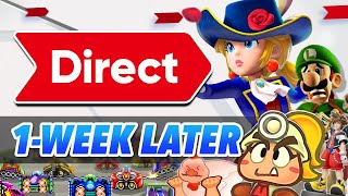 Nintendo Direct 1 Week Later DISCUSSION | TTYD, Princess Peach Showtime, & More!