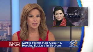Coroner: Carrie Fisher Had Cocaine In System