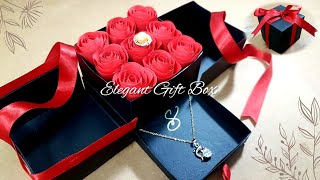 DIY : Elegant Gift Box | Valentines Gift Box | Surprise Box with Drawer | Gift for Him or Her