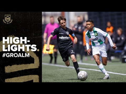 Highlights FC Groningen onder-14 - Almere City FC | Halve finale beker