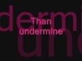 Undermine - HAYDEN PANETTIERE - YouTube