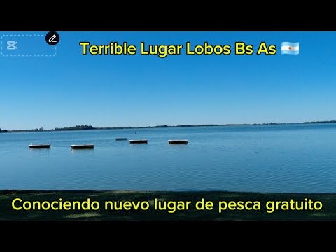 📍Conociendo nuevo lugar de pesca gratuito Lobos Buenos Aires Argentina 