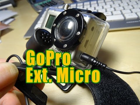 GoPro Gehäuse für externes Mikrofon umbauen (Loch bohren)