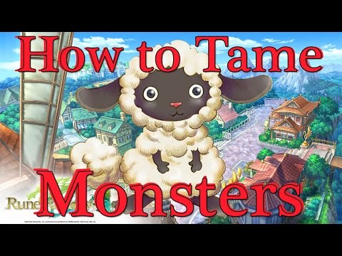 Rune Factory 4: How To Tame and Use Monsters