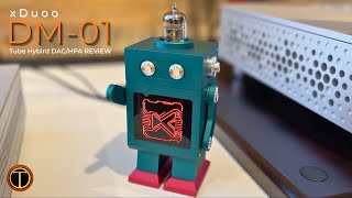 xDuoo DM-01 XBOT Cyberpunk DAC Headphone Amp Review
