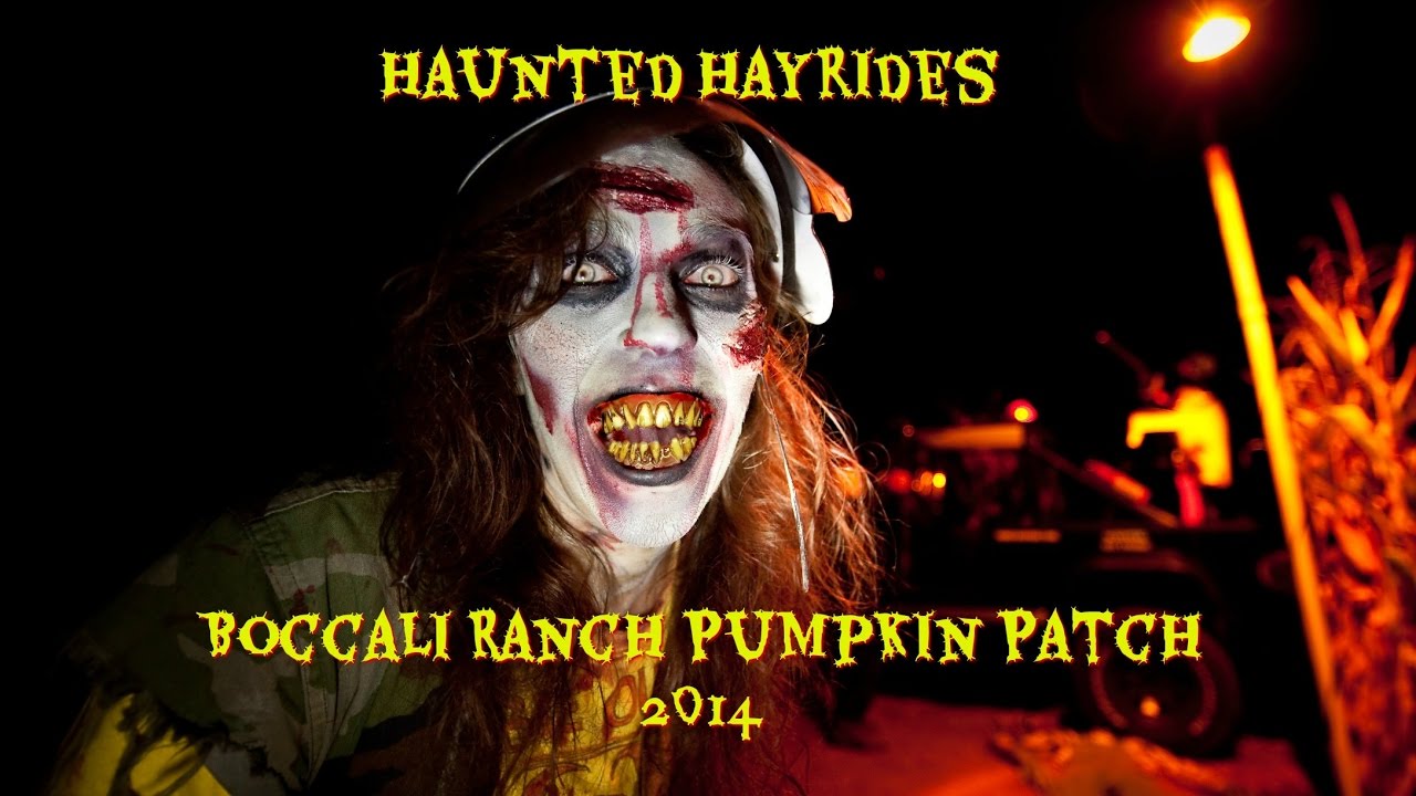 Haunted Hayride Ride 2014 Boccali Ranch Pumpkin Patch