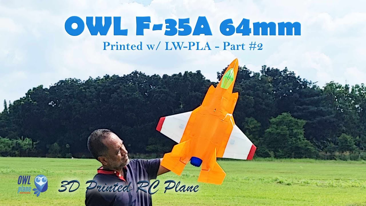 OWL F-35A 64mm EDF, 4s 2200mAh, Part 1 - Coming Soon !