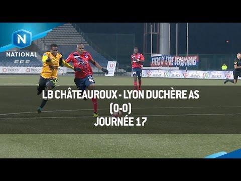 J17 : LB Châteauroux - Lyon Duchère AS (0-0), le résumé