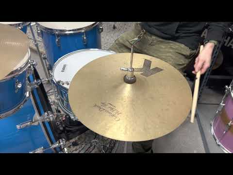 Zildjian  14" K Custom Dark Hi Hat Cymbals 1114g 1295g