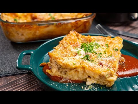 How To Make EASY MUSHROOM LASAGNA | Pasta Lunch Ideas | Recipes.net