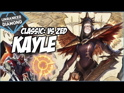THE CLASSIC MID MATCHUP: KAYLE VS ZED - Unranked to Diamond - Ep. 74 | League of Legends