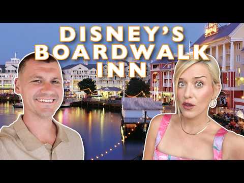 This Popular Disney World Hotel SURPRISED US! | Boardwalk Inn & Villas, Room Tour, Dining, Review