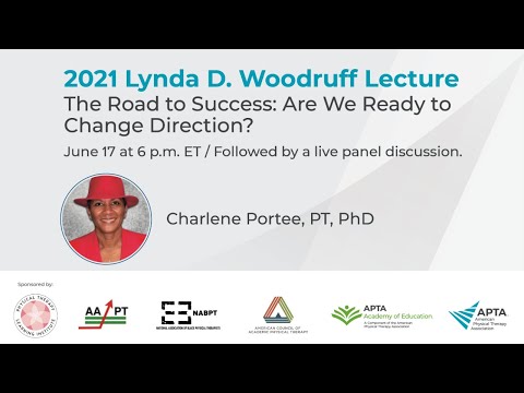 Palestra Lynda D. Woodruff 2021 por Charlene Portee, PT, PhD