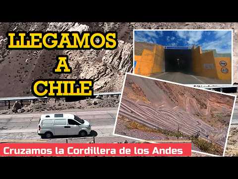 CRUZAMOS la CORDILLERA de los ANDES - USPALLATA al PACIFICO.  LLEGAMOS A CHILE por CARACOLES - Dia 3