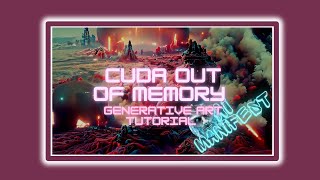 Cuda Out of Memory | Generative Art #shorts