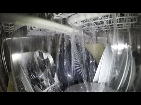 Inside the Dishwasher - Regular Soap vs. Dishwasher Detergents [4K]