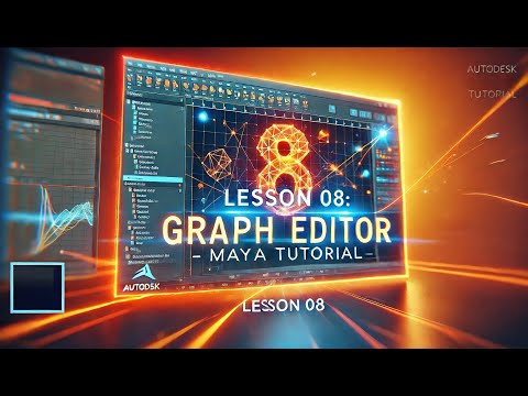 Lesson 8: Graph Editor Maya Tutorial - Intro to Maya 3d animation اردو  हिन्दी