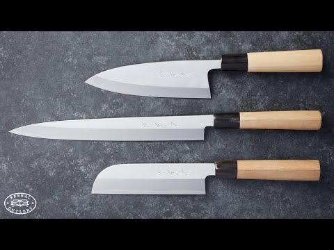 How to Sharpen a Single Bevel Knife with Bernal Cutlery!