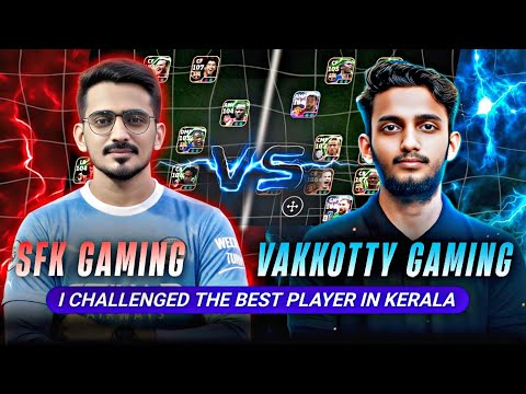 VaKKoTTy 🆚 SFK 🔴 I CHALLENGED THE BEST PLAYER IN KERALA ☠️🔥 @VaKKoTTy_Gaming 