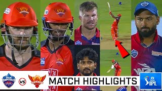 Delhi capitals vs Sunrisers Hyderabad Full Match Highlights , DC VS SRH FULL HIGHLIGHT 2022, Warner
