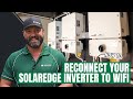 How To Reconnect Your SolarEdge Inverter To WiFi