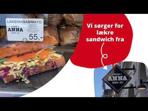 Frokostpause med luft under vingerne