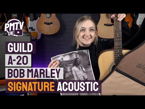 Guild A-20 Marley Dreadnought - Bob Marley Signature Acoustic