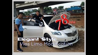 Elegant Style Toyota Vios Limo Modifikasi by : Tigolimo Autozone