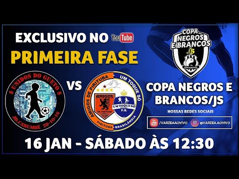 Unidos do Gueto x Amigos de Pirituba FS/Um Toque Só FS - Copa Negros e Brancos/JS